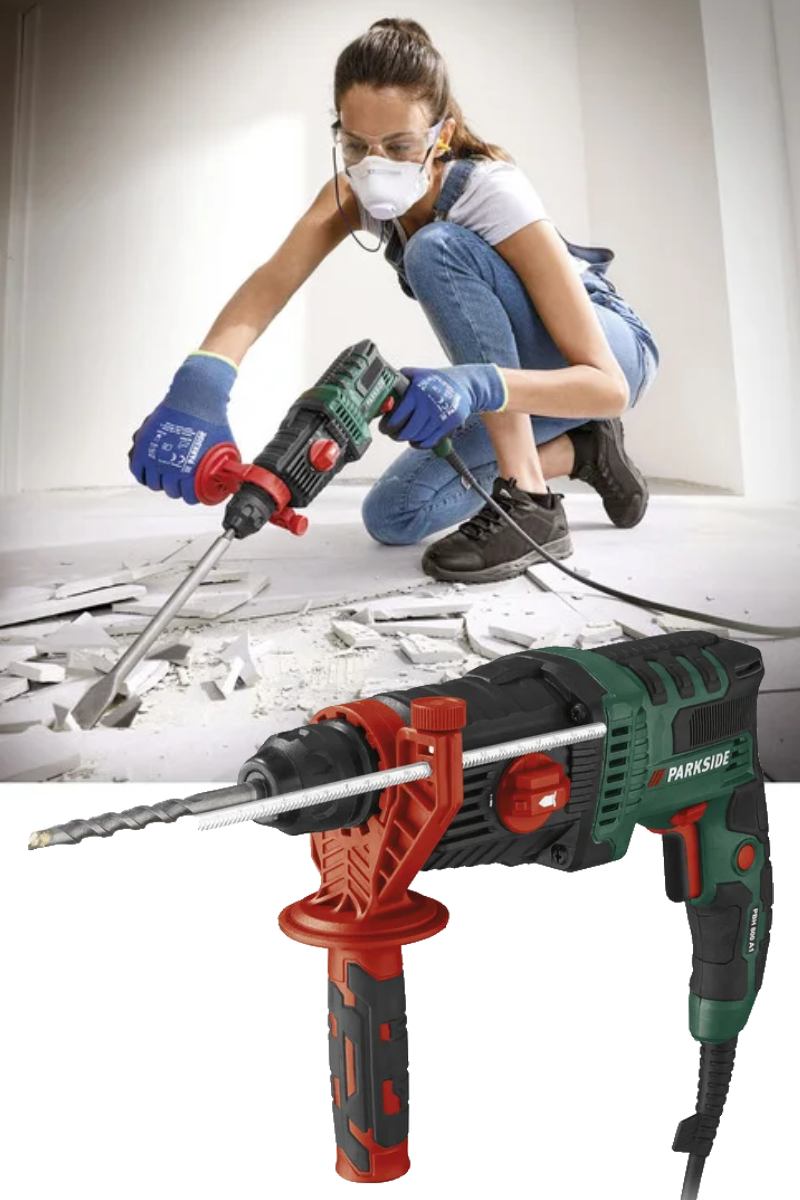 PARKSIDE® Hammer Drill And Pick With SDS-plus PARKSIDE® PBH800