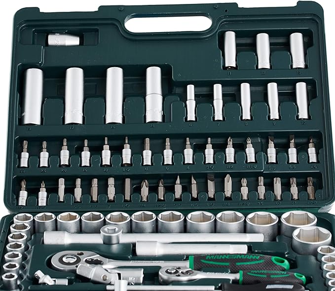 Mannesmann Socket Set Sockets And Bits 94 Pieces