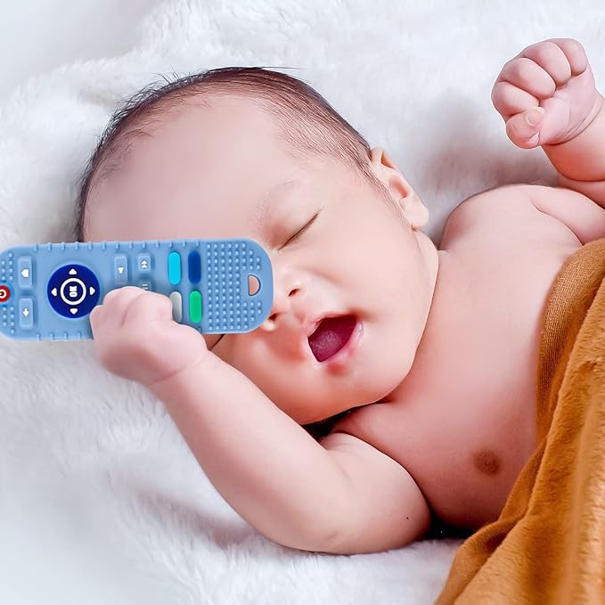 Silicone Baby Teething Toy Remote Control
