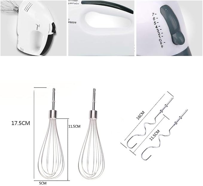 Handheld 7 Speed Electric Hand Mixer