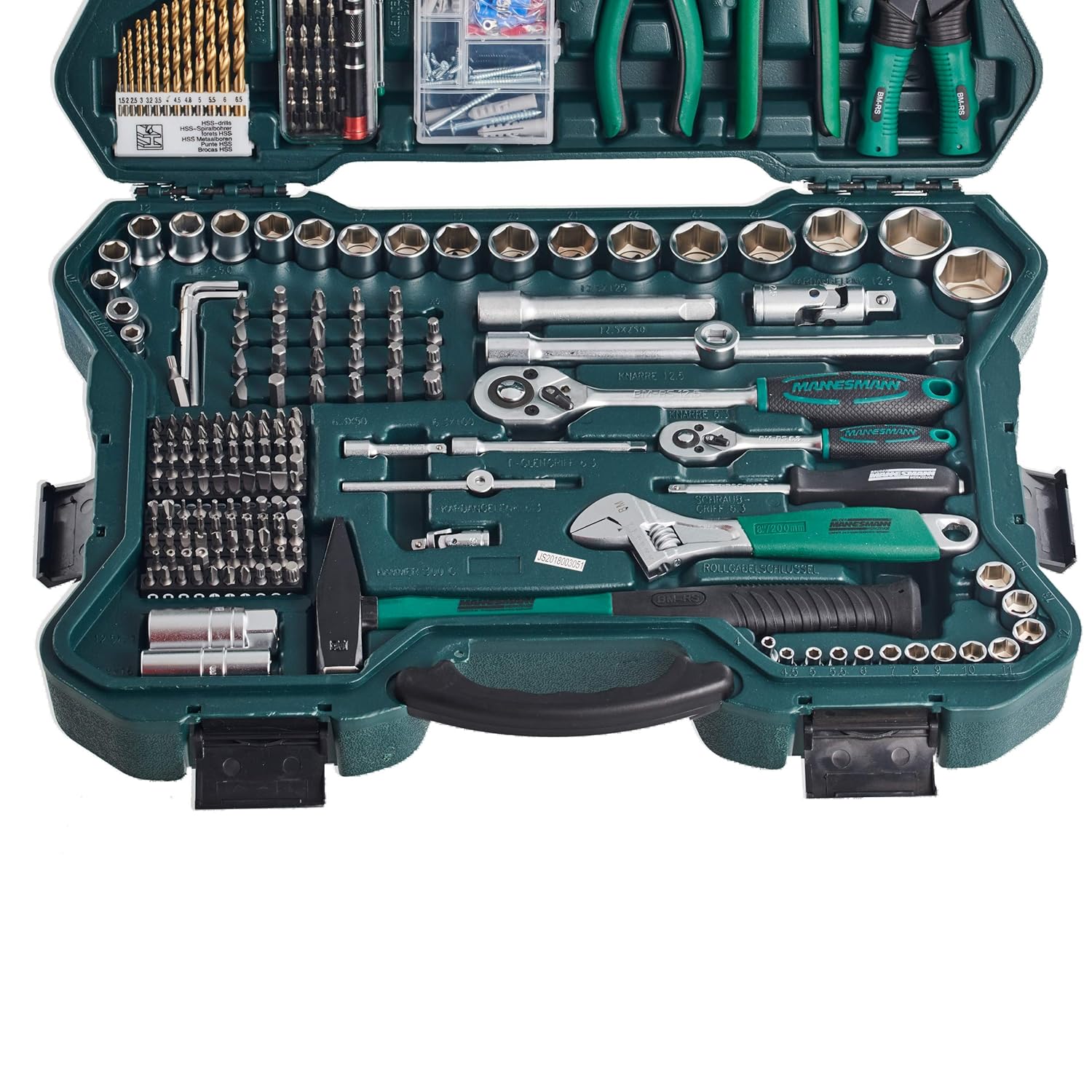 Tool Set (303 Pieces) By BrUder Mannesmann