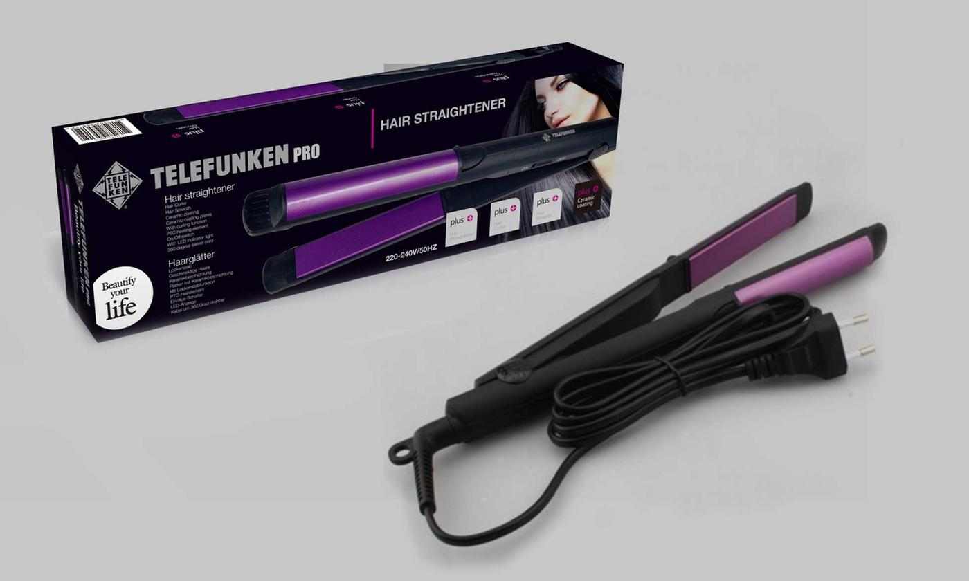 Telefunken Pro ceramic hair straightener