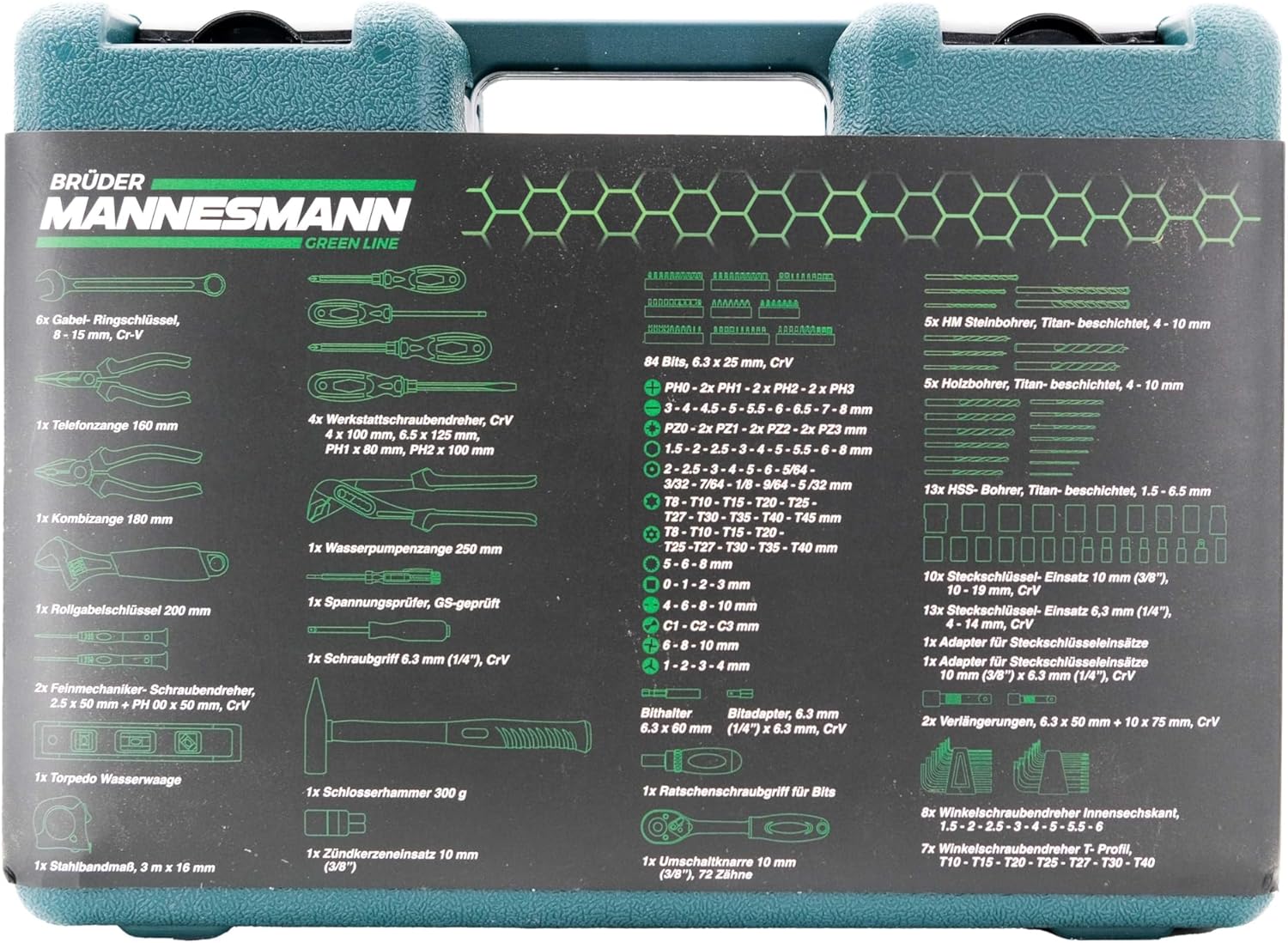  MANNESMANN Universal Tool Set 