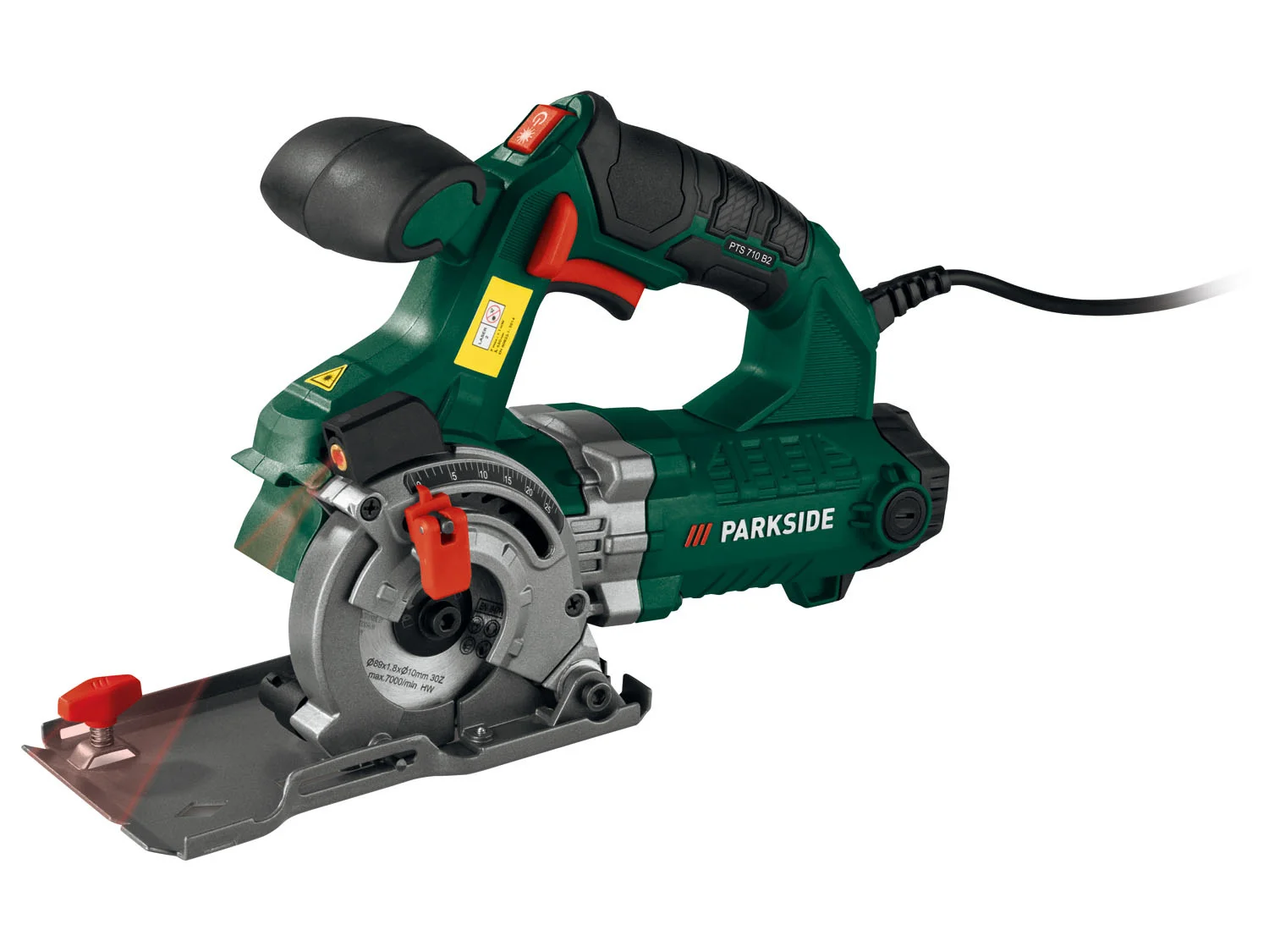 Parkside PTS 710 A2 Corded Circular Plunge Saw 