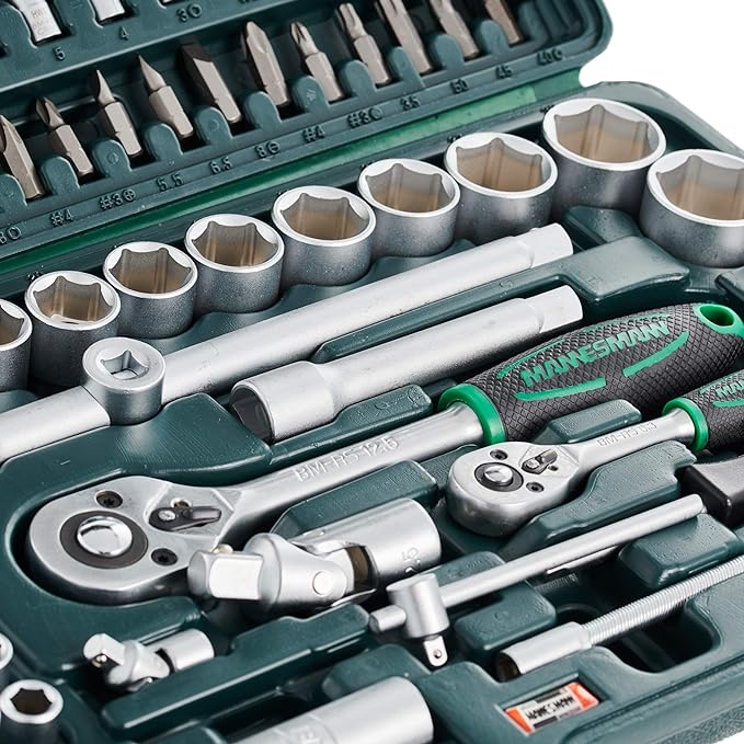 Mannesmann Socket Set Sockets And Bits 94 Pieces