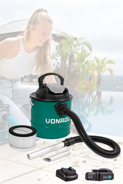 Vinroc Ash Vacuum Cleaner  20 V  