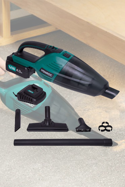 Vonroc Powerful Cordless Vacuum Cleaner