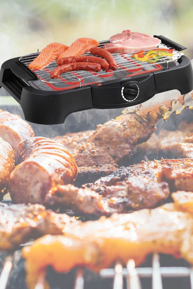 Ambiano 14 electric grill best sale