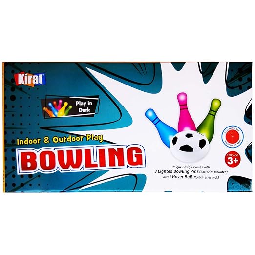 Flashing Light Bowling Set 