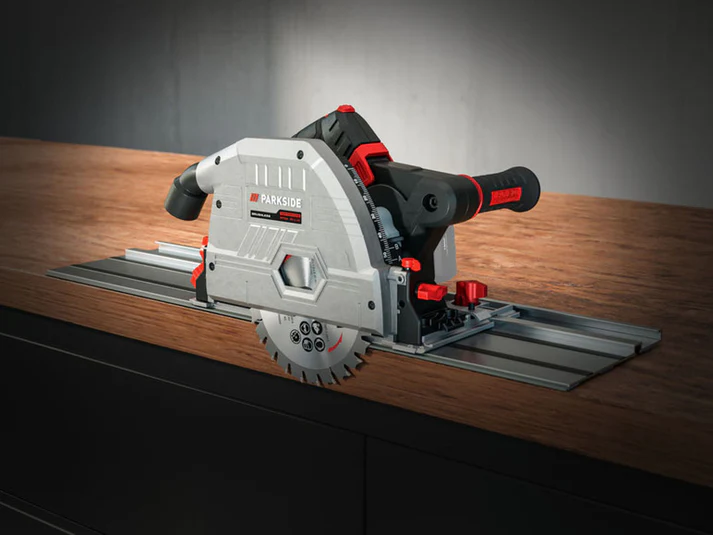 PARKSIDE 20 V Cordless Plunge Saw With Guide Rails