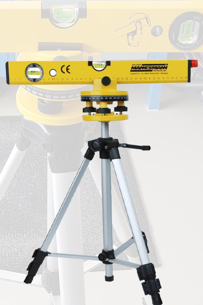 Brüder Mannesmann 81125 Laser Spirit Level Incl.stand 40 Cm 30 M 0.5 Mm / M