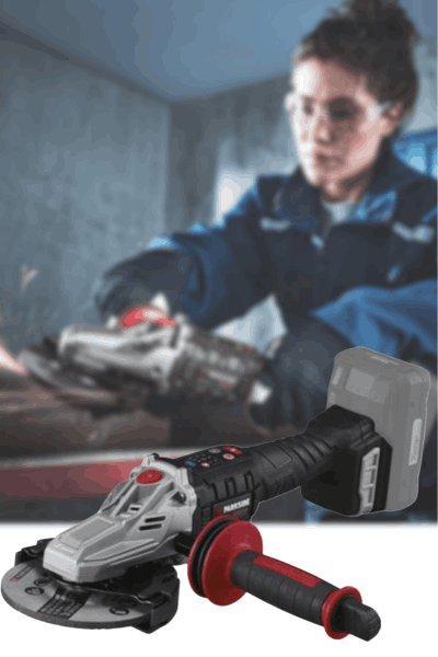 PPWSFA 20-Li A1 PARKSIDE PERFORMANCE® 20V Cordless Flat Head Angle Grinder