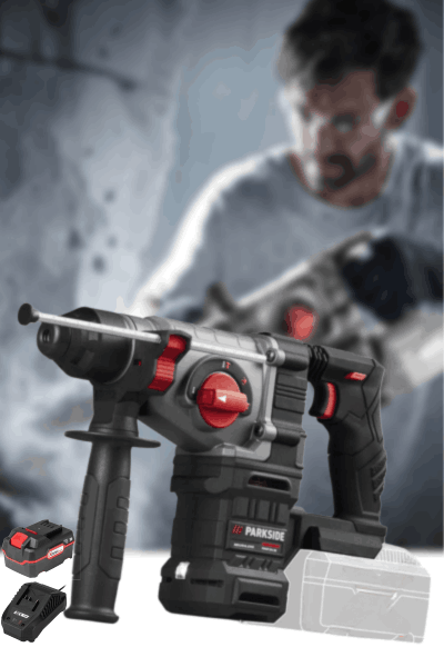 PKHAP 20-Li PARKSIDE PERFORMANCE® Cordless Hammer Drill, 20 V