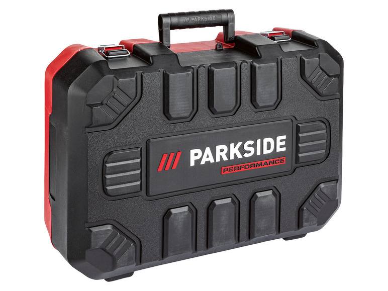 Parkside Performance Cordless Angle Grinder Pwsap 20-li D4, 20v Battery 4ah Smart Charger Stapler