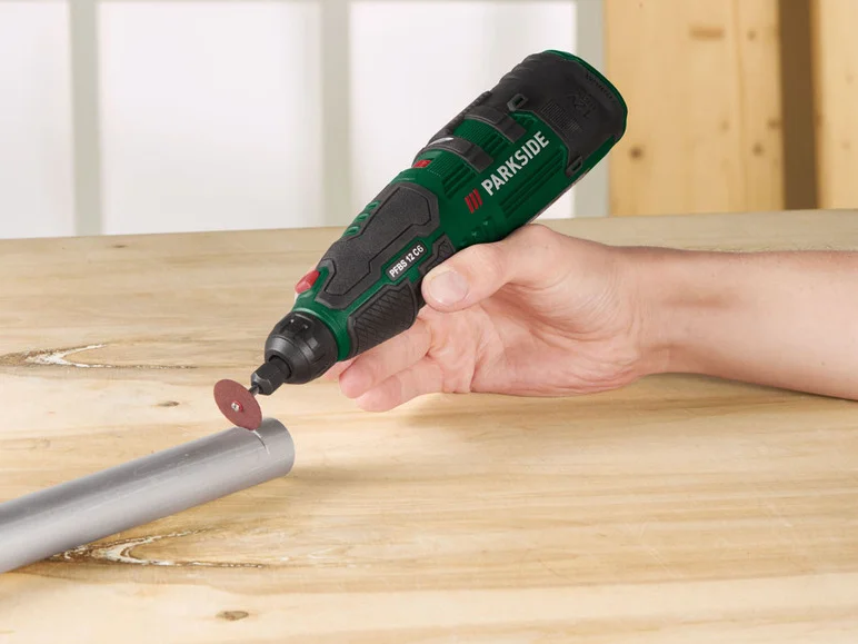 Parkside PFBS 12 B6 Cordless Precision Drill Grinder, 12 V