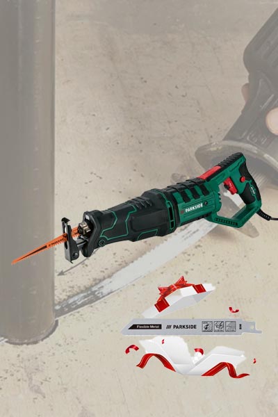 Parkside Reciprocating Saw - Powerful 710 Watt Motor