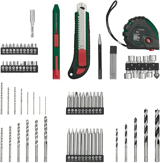 ParKSIDE® 20V 2-in-1 Battery Operated Drill Driver Kit "PABS 20-Li G8", With 1 Battery, Charger Accessory Set, Cordless Screwdriver