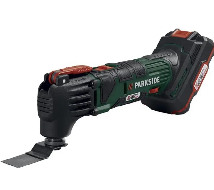 Parkside 20V Cordless Multi-Purpose Tool PAMFW 20-LI A1 + 2Ah Battery + Charger