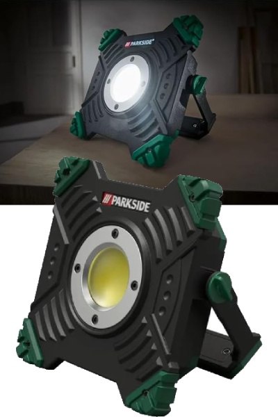 Parkside PAAL 6000 C2 Work Spotlight With Flashing Light Construction Spotlight Work Lamp Hand Lamp Scheinwefer