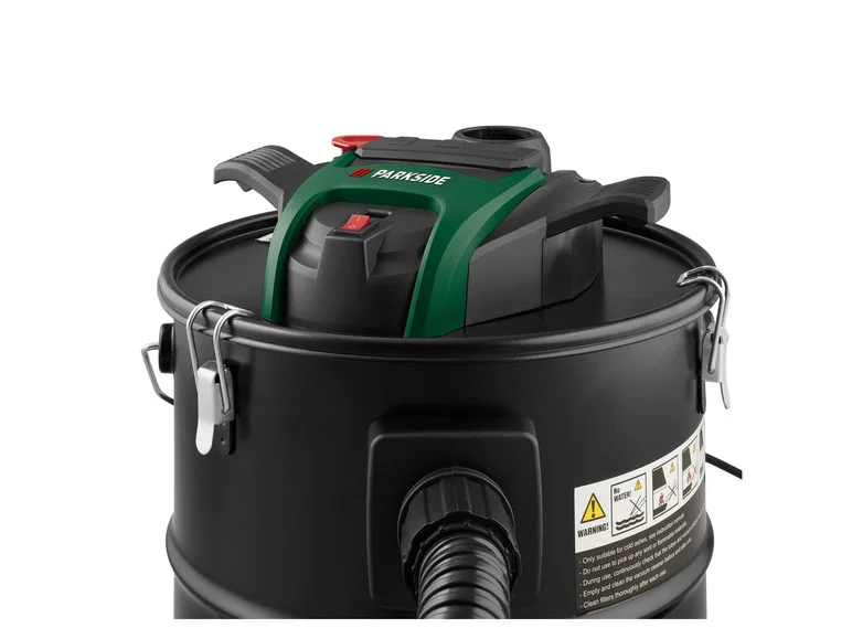 PARKSIDE® Ash Vacuum Cleaner PAS 1200 F5, 1200 W