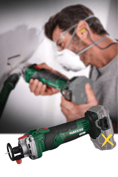 PARKSIDE® Cordless Rotary Cutter PRSA 20-Li A1, 20 V