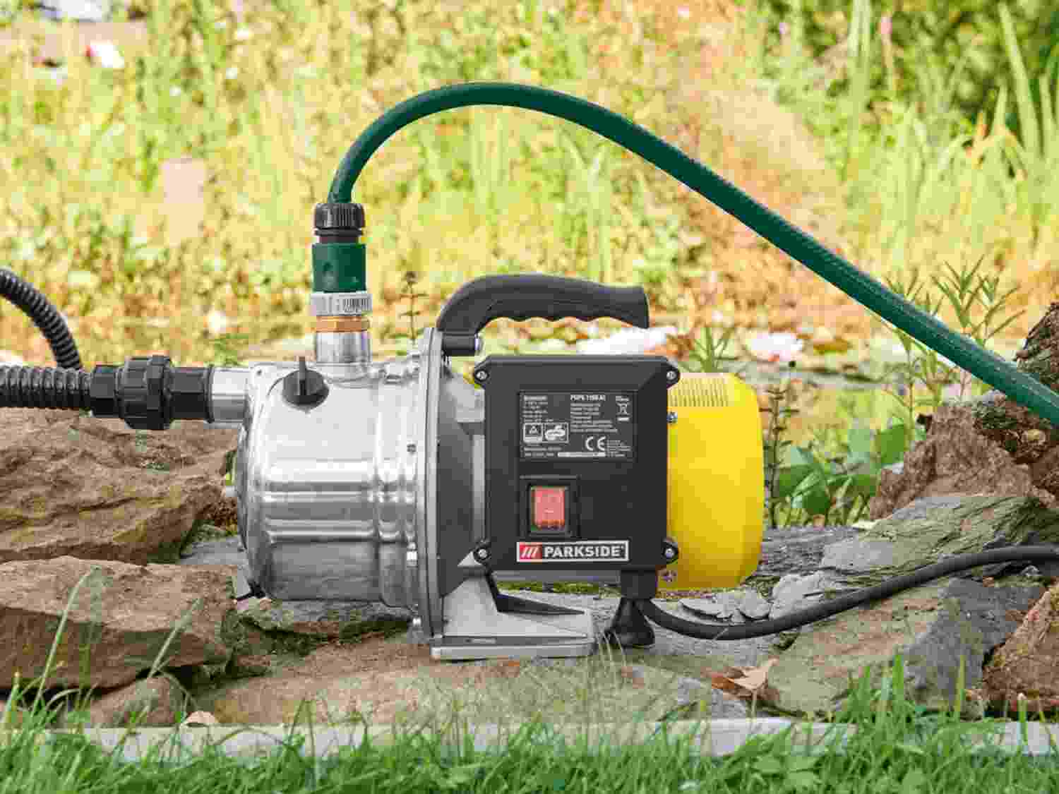 PARKSIDE® Garden Pump Set »PGPS 1100 A1«, 1100 W