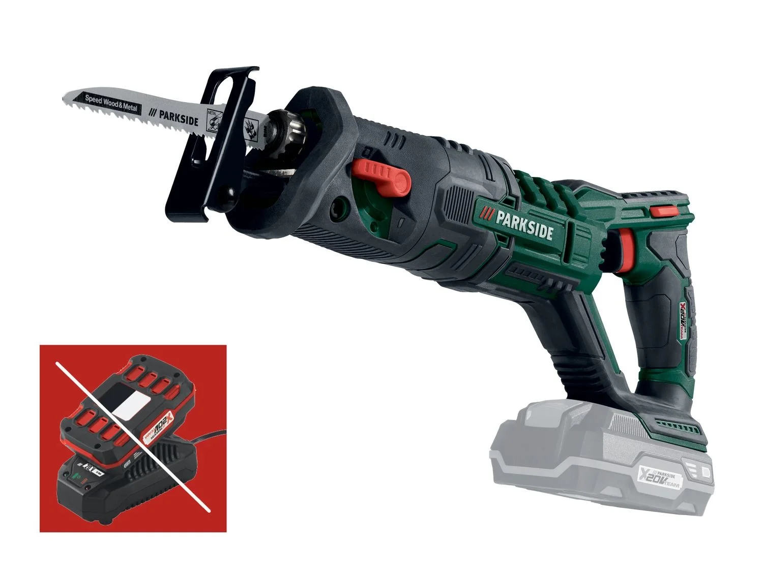 PSSA 20-Li A1 Cordless Sabre Saw