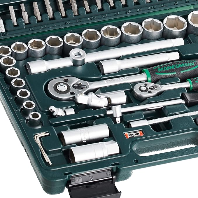 Mannesmann Socket Set Sockets And Bits 94 Pieces