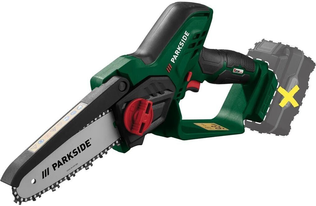  Parkside Mini Chainsaw With Battery And Charger