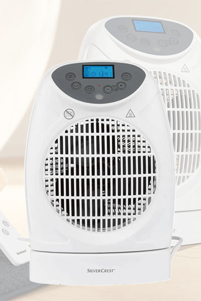 Silvercrest 2in1 Fan Heater And Cooler