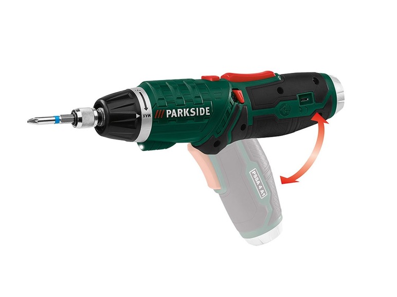 Parkside Cordless Screwdriver PSSA 4 A1, 4 V