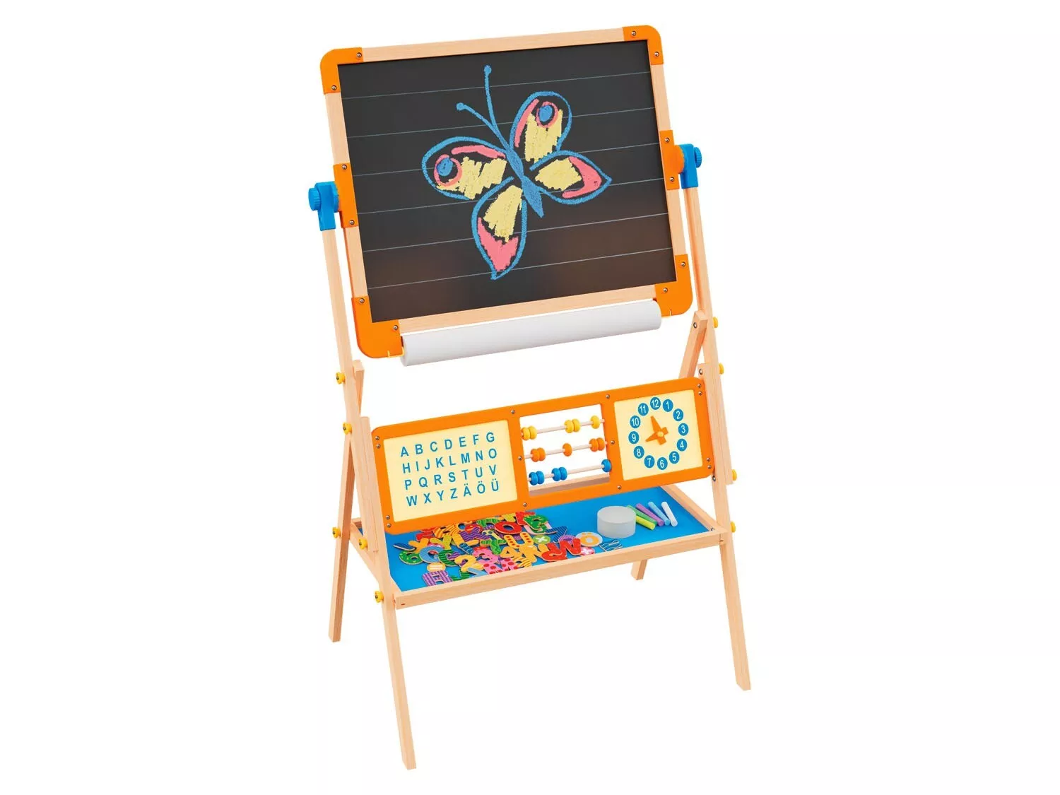 Playtive Children's Standing Board Learning Double-Sided Board