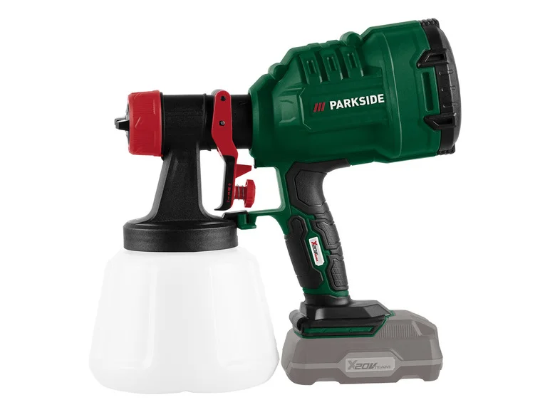 PARKSIDE® Cordless Paint Sprayer PFSA 20-Li B2, 20 V (without Battery And Charger)