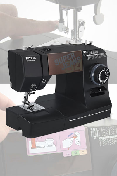 Toyota Super Jeans J34 Sewing Machine