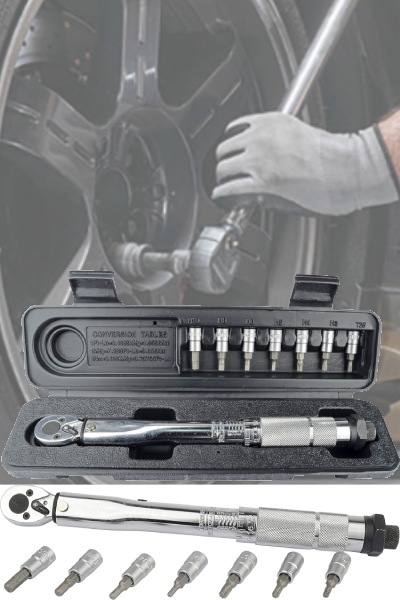 Brüder Mannesmann 18314 Torque Wrench 5-25 Nm 1/4"