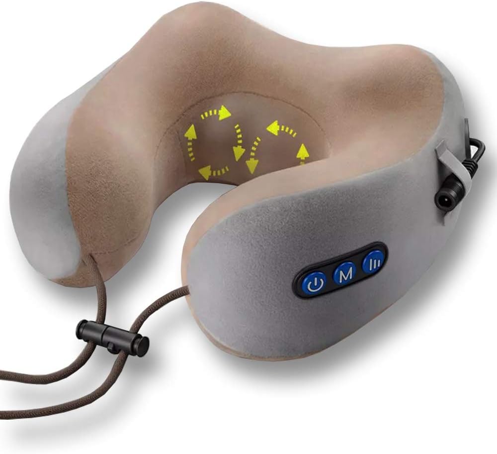  Rechargeable U-Shaped Massage Pillow