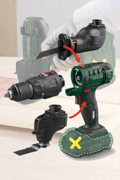 PARKSIDE Cordless Combination Device