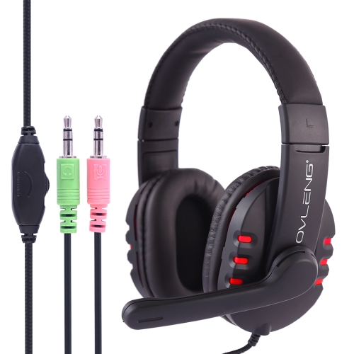 OVLENG X6 Gaming Headphone With Mic Volume Control Key PC