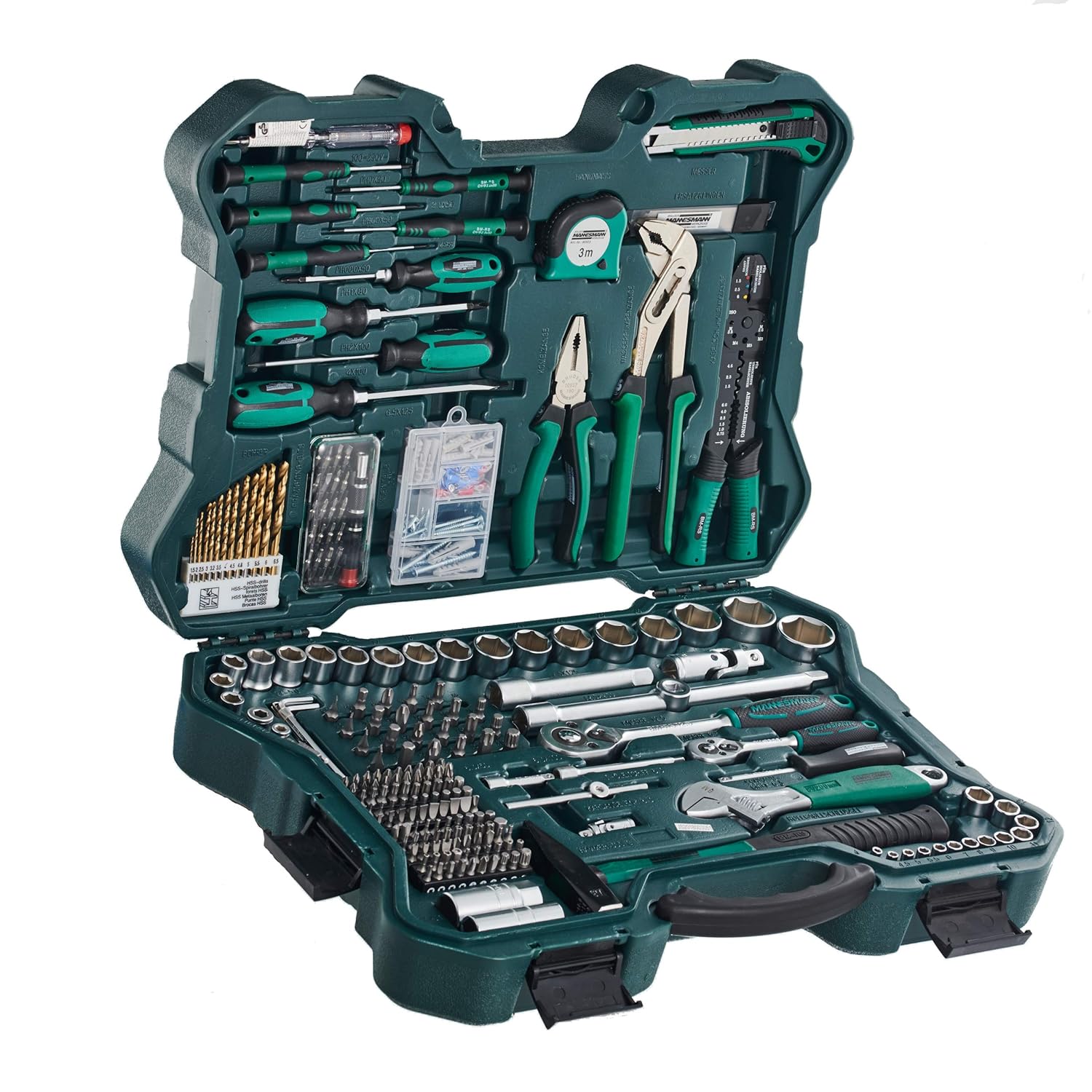 Tool Set (303 Pieces) By BrUder Mannesmann