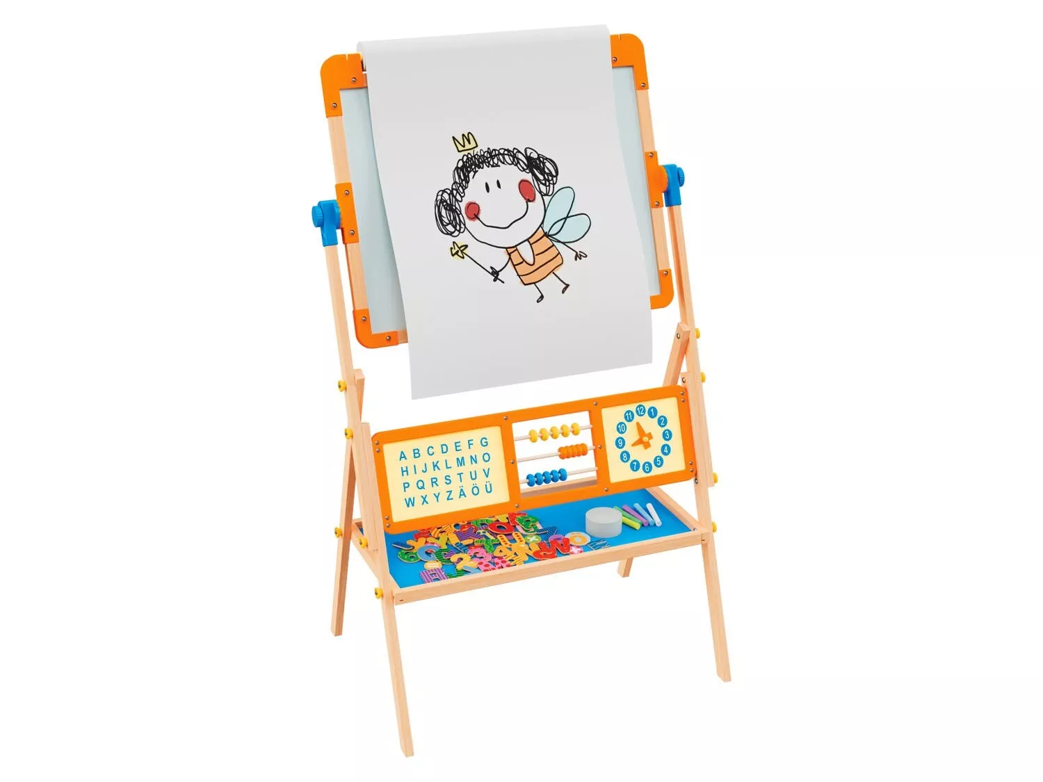 Playtive Children's Standing Board Learning Double-Sided Board