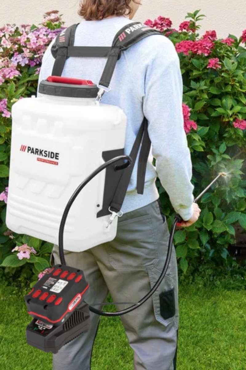 ParkSide Performance PRDSP 20-Li A1 SOLO Cordless Backpack Sprayer, 16 Liters