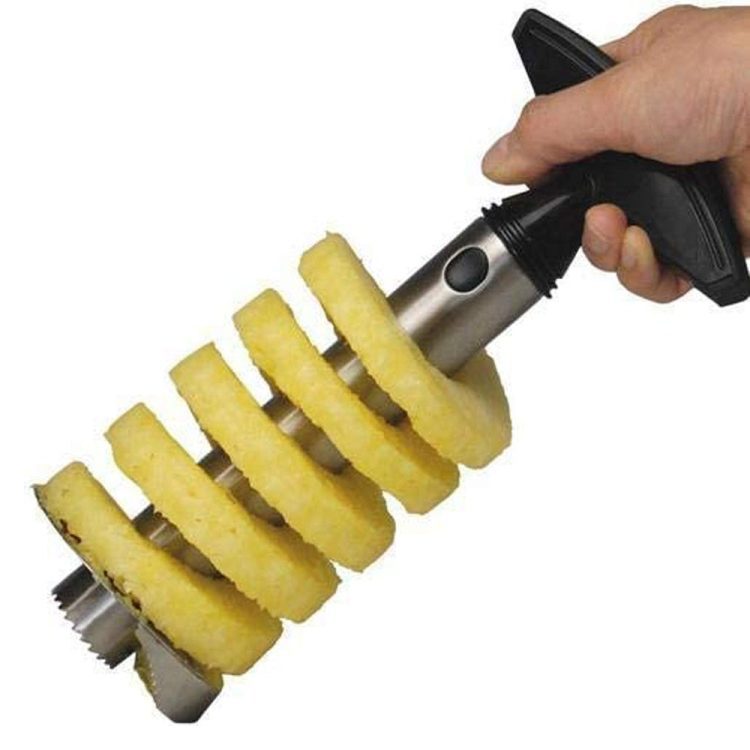 Tainless Steel Fruit Pineapple Cutter Corer Slicer Peeler