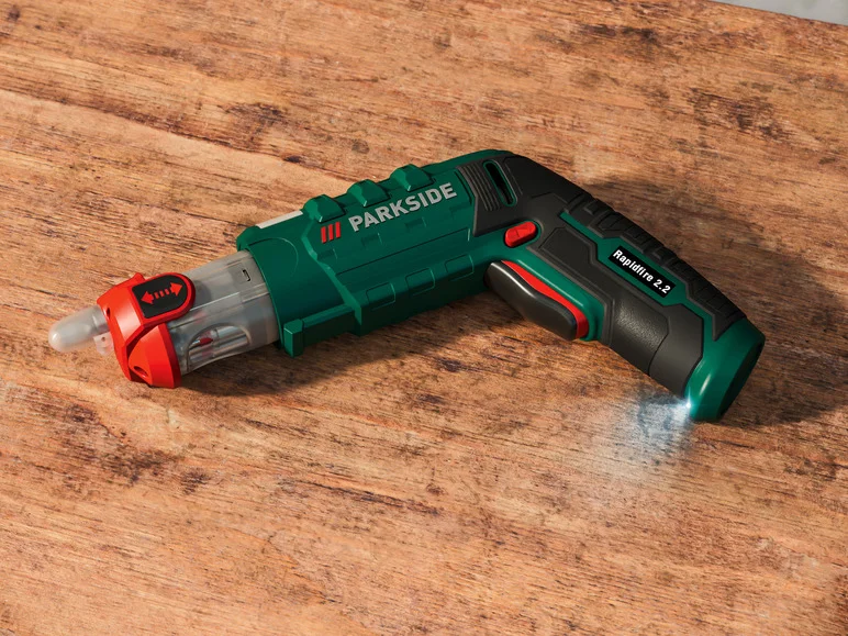 Parkside Multi-Tip Cordless Screwdriver. Rapidfire 2.2