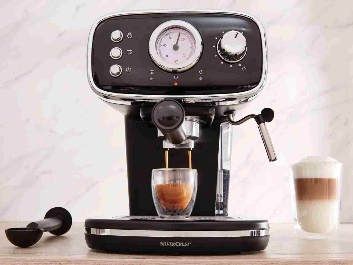 Espresso Machine SILVERCREST »SEM 1100 B3