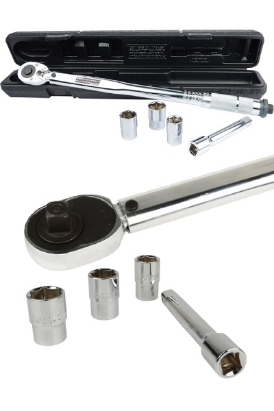 Mannesmann 5-piece Torque Wrench Set In Storage Cassette, M18300