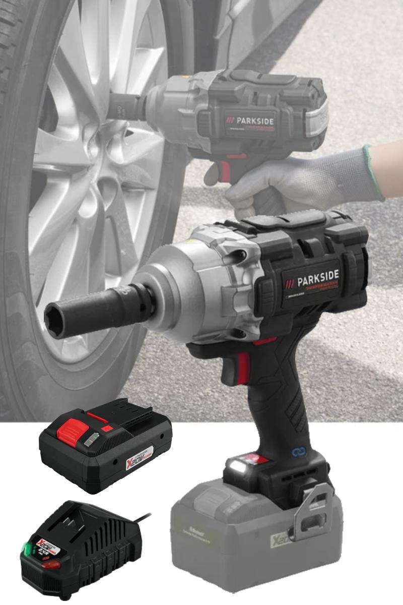 High Parkside Performance Passp 20 Li X20 V Cordless Impact Wrench