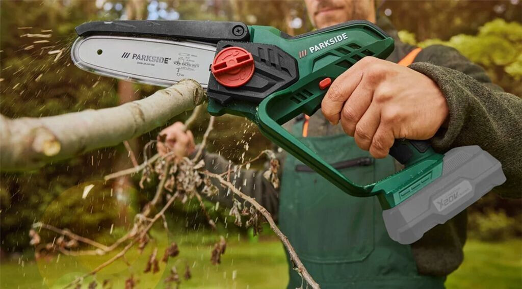  Parkside Mini Chainsaw Without Battery And Charger