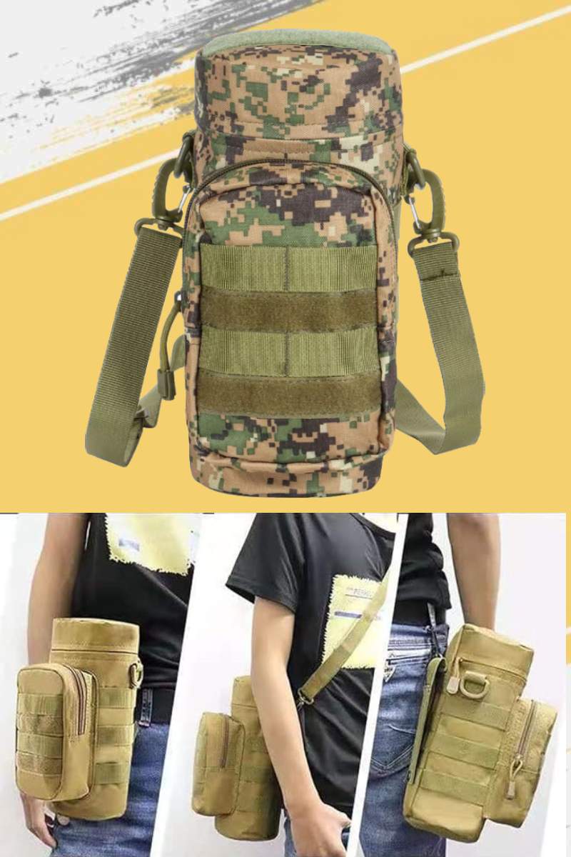 Travel Military Water Bottle Bag Portable