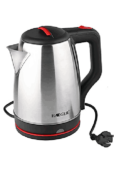 Haeger Stainless Steel Electric Kettle 2 L 2000 W