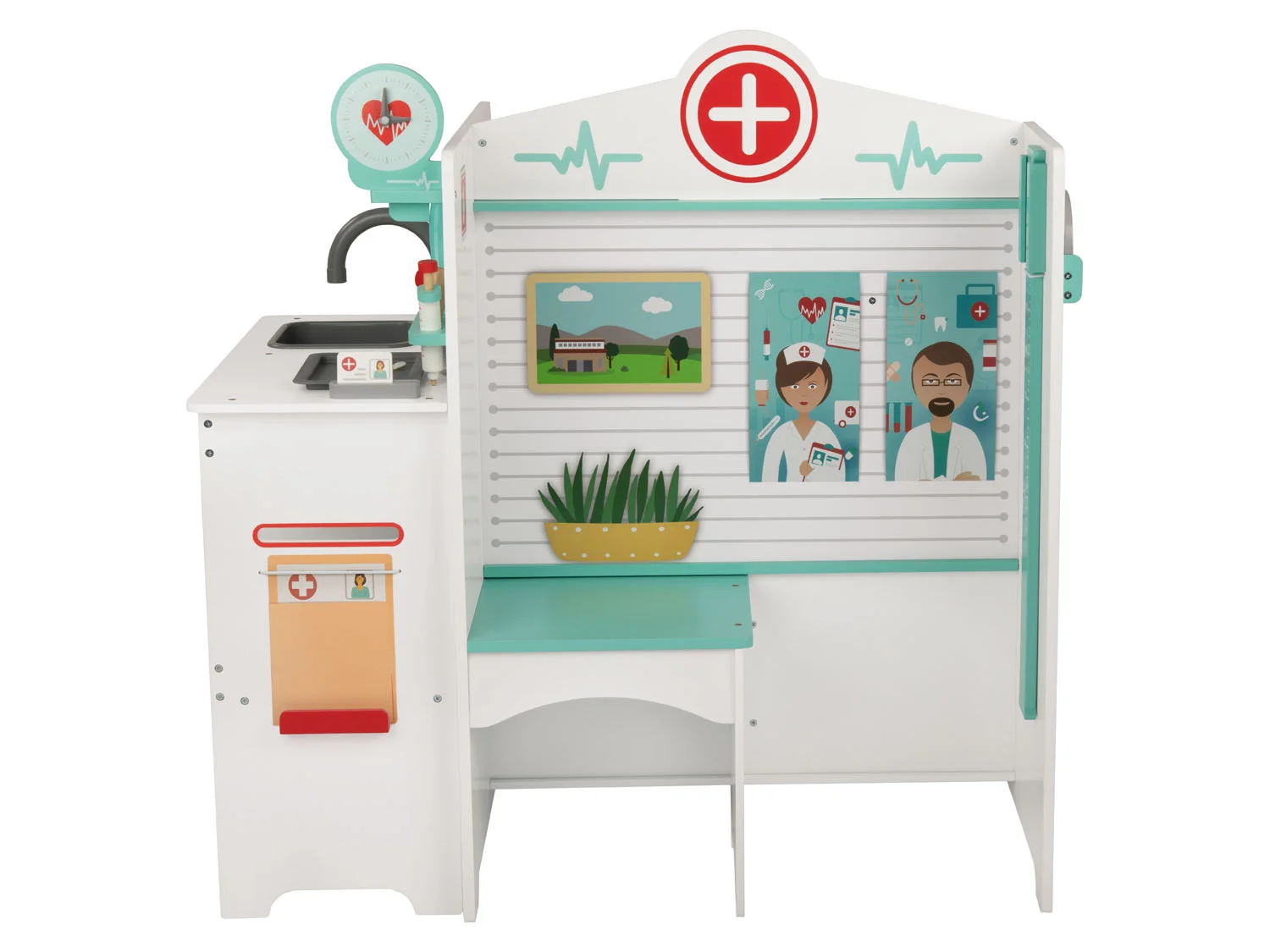 Playtive Wooden Medical Cabinet